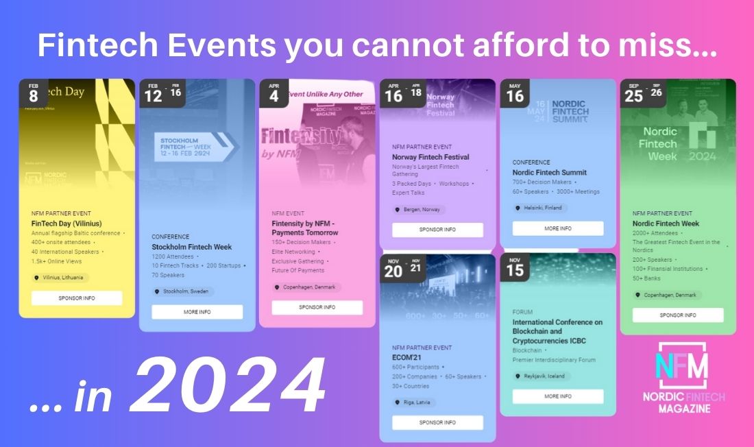 Fintech Event Calendar - Nordic Fintech Magazine