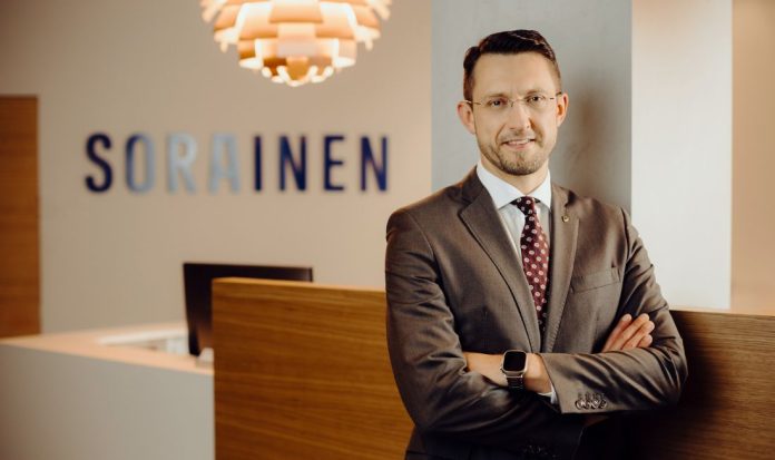 Rūdolfs Eņģelis, Partner at Sorainen, Tier 1 Fintech Law Firm. Nordic Fintech Magazine