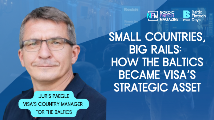 Juris Paegle Visa’s Country Manager for the Baltics